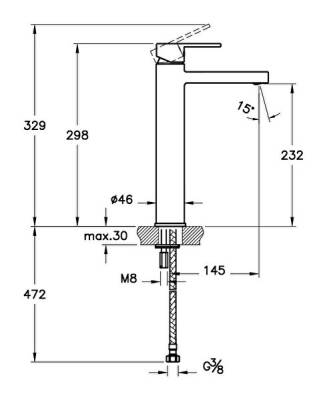 Artema Fold S Lavabo Bataryası A42677 Yüksek - Krom - 2