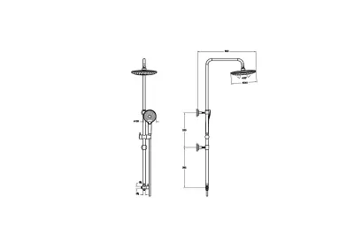 VitrA Bliss 3F Duş Sistemi-F.Nikel A4578834 - 2