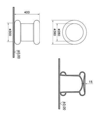 VitrA Liquid Tabure 7326B403-0155 Seramik - 4