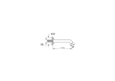 VitrA Origin Cl Çıkış Ucu - Soft Bakır A4289929 - 2