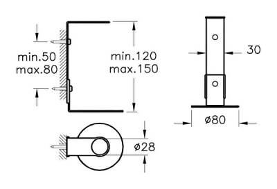 VitrA Origin Sıvı Sabunluk Tutacağı A4489236 Mat Siyah - 4