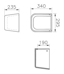 VitrA Sento Kids Yarım ayak 7354B021-0156 Mavi - 3