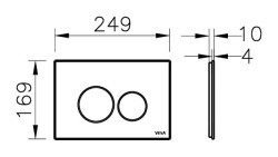 VitrA Origin Kumanda Paneli 740-1602 Bej - 4